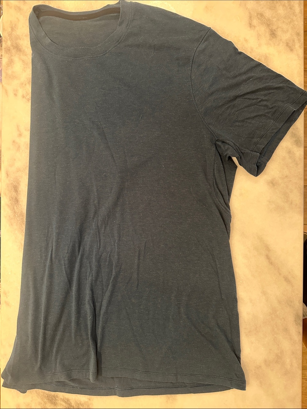 Lululemon Somatic Tee Heathered Navy Blue Men’s Large